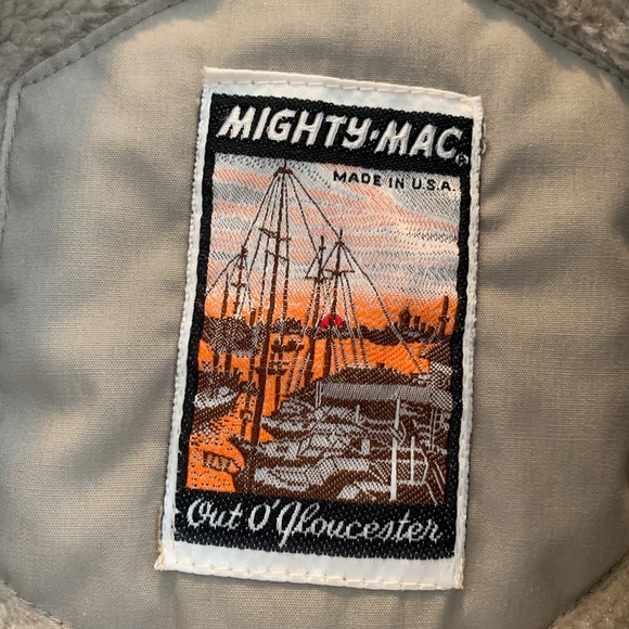 Vintage Mighty Mac Out O'Gloucester Mens Jacket Made in USA - Picture 2 of 8